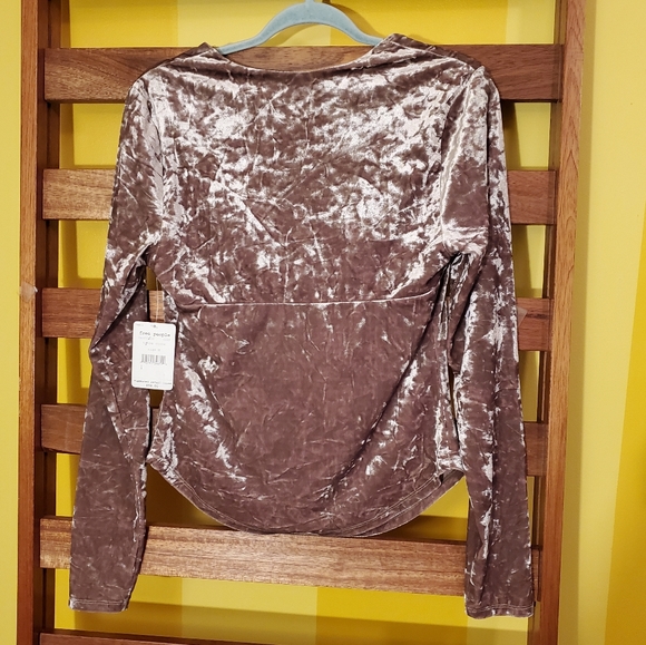 Free People Perfect Date Taupe Stone M - Picture 7 of 8